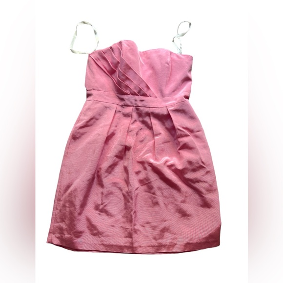 Shoshanna Pink Cocktail Mini Dress - Picture 2 of 8